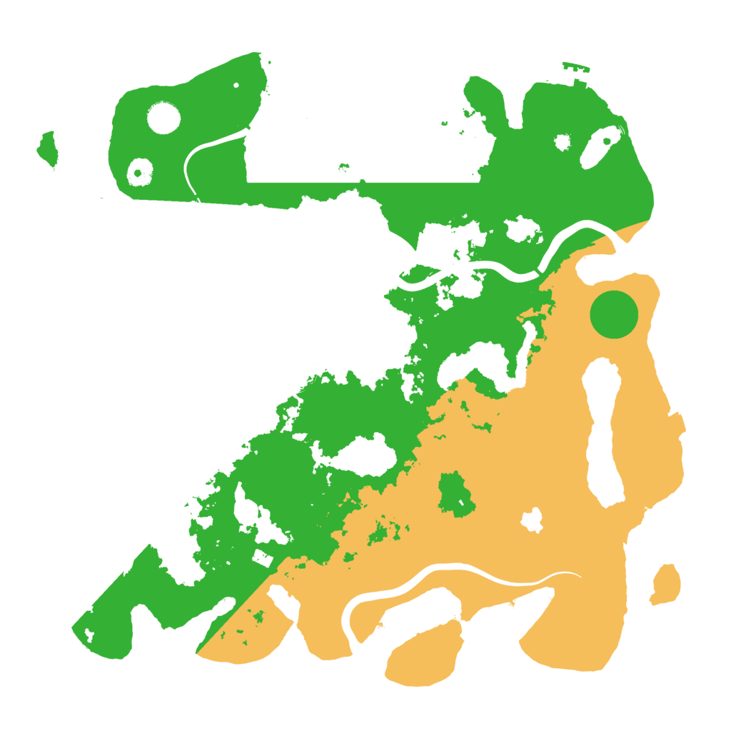 Biome Rust Map: Procedural Map, Size: 4000, Seed: 20240802