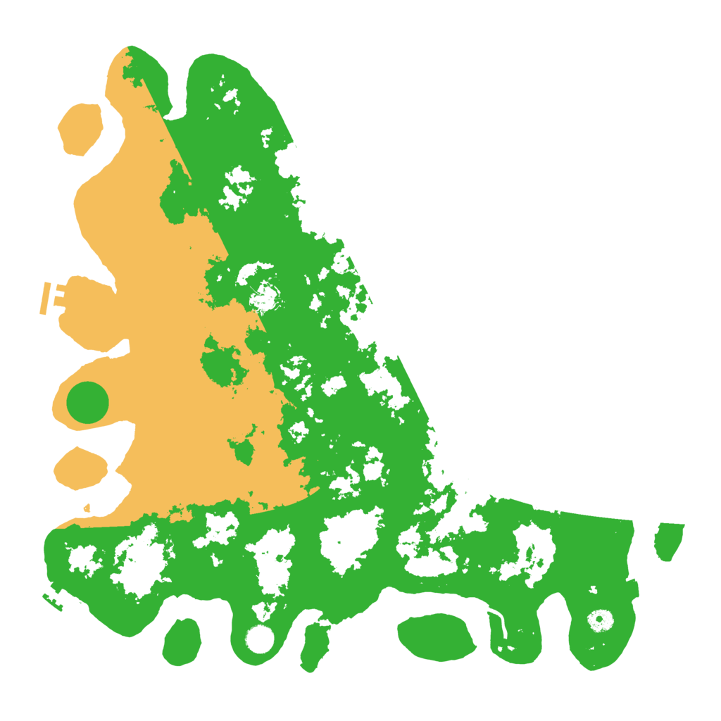 Biome Rust Map: Procedural Map, Size: 4500, Seed: 1071436785