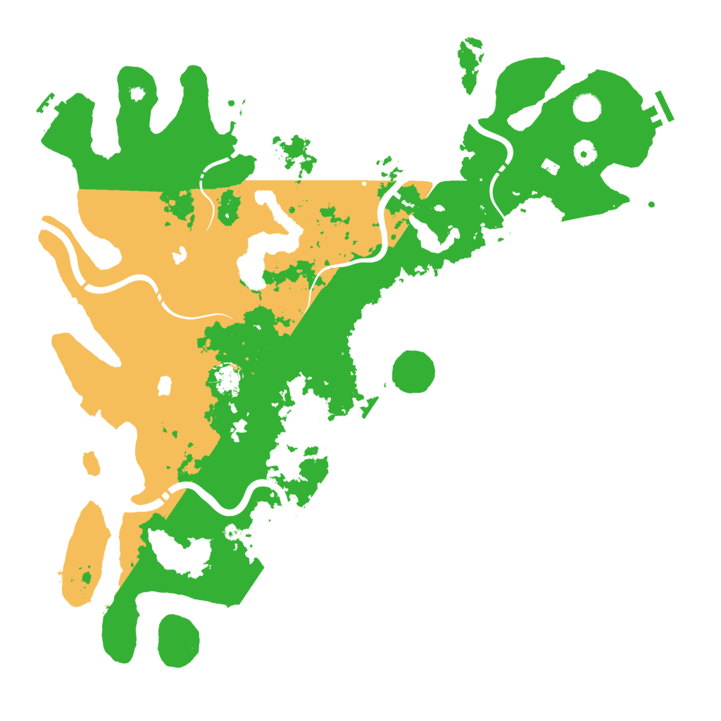Biome Rust Map: Procedural Map, Size: 4500, Seed: 1485392462
