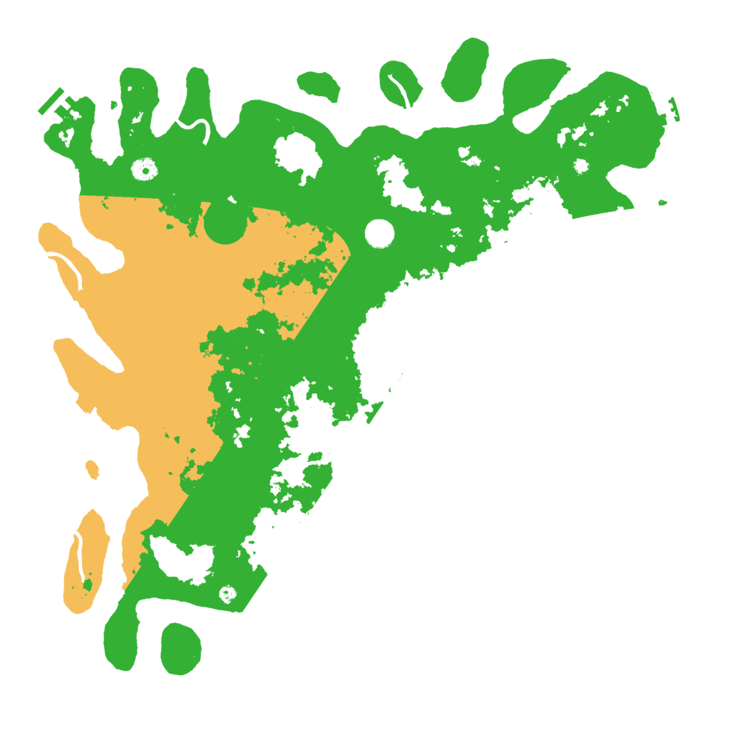 Biome Rust Map: Procedural Map, Size: 4500, Seed: 1485392462