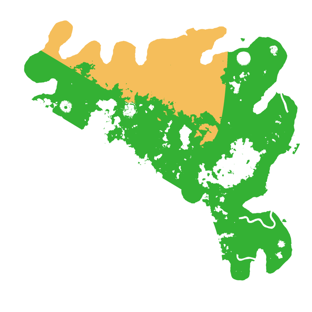 Biome Rust Map: Procedural Map, Size: 4000, Seed: 1999622067