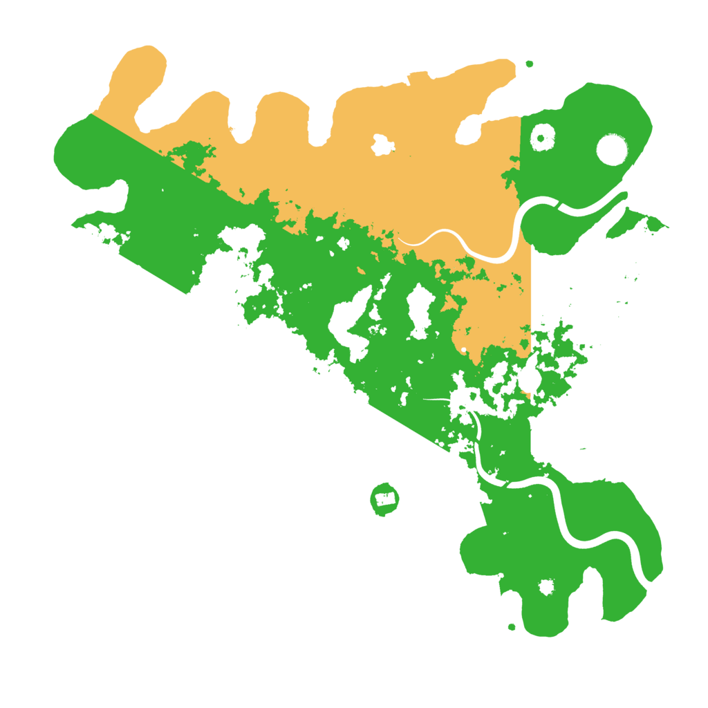Biome Rust Map: Procedural Map, Size: 4000, Seed: 1999622067
