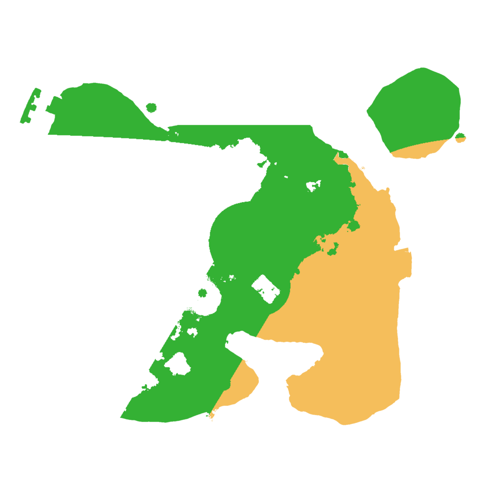 Biome Rust Map: Procedural Map, Size: 2000, Seed: 1739086248