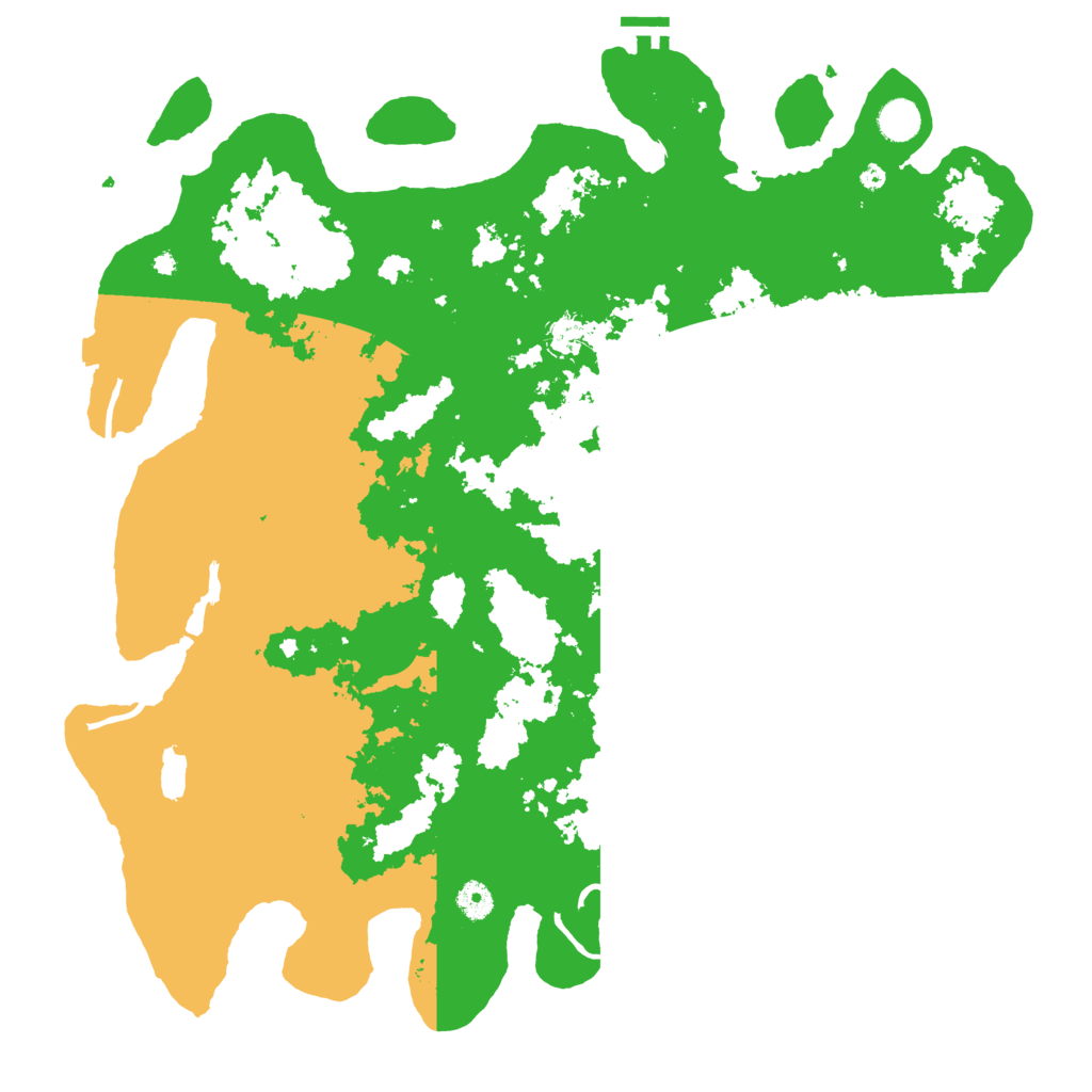 Biome Rust Map: Procedural Map, Size: 4500, Seed: 1495858156