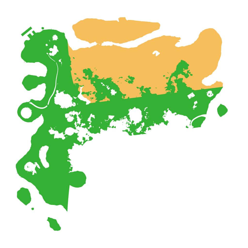 Biome Rust Map: Procedural Map, Size: 4000, Seed: 16830