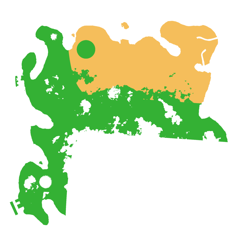 Biome Rust Map: Procedural Map, Size: 3500, Seed: 1442689765