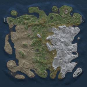 Thumbnail Rust Map: Procedural Map, Size: 4250, Seed: 1521360333, 19 Monuments