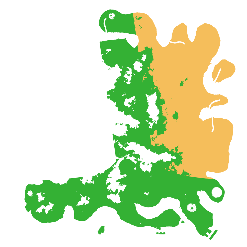 Biome Rust Map: Procedural Map, Size: 4200, Seed: 1732984803