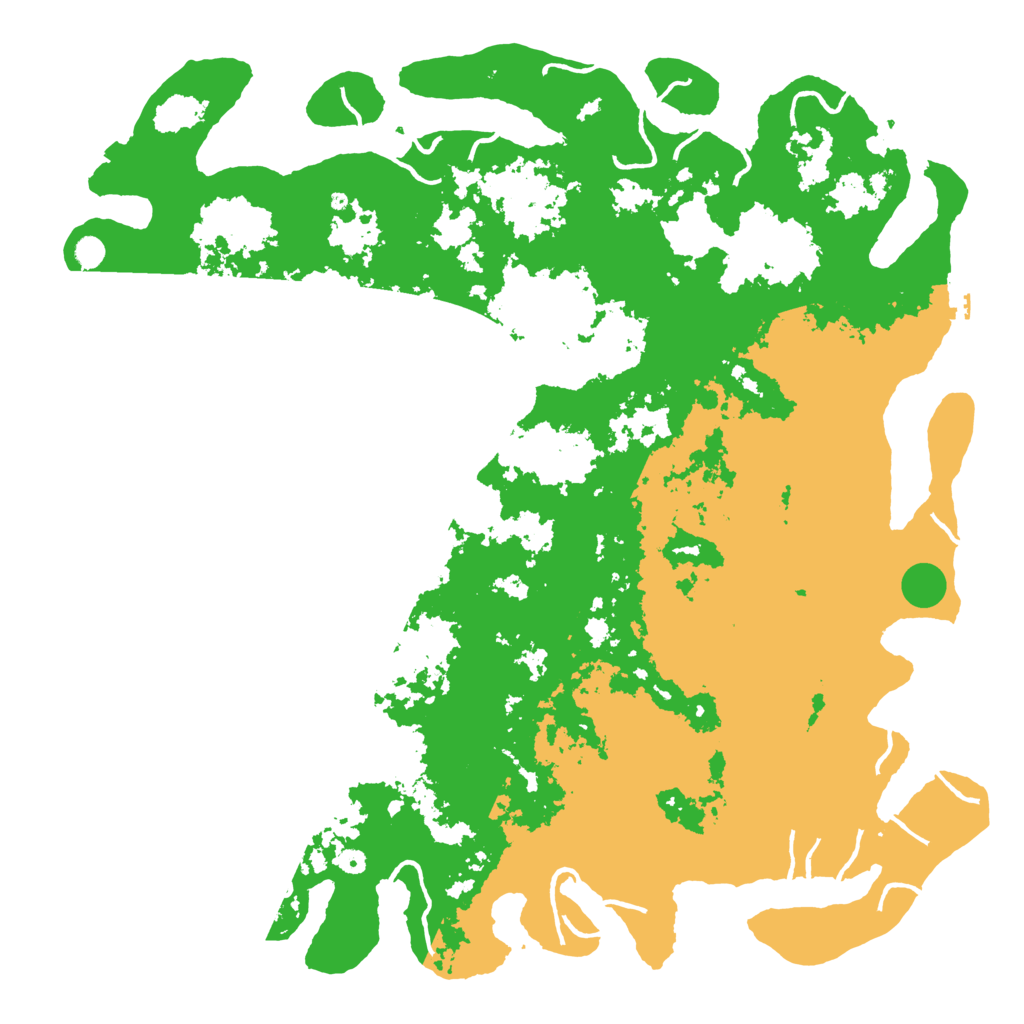 Biome Rust Map: Procedural Map, Size: 6000, Seed: 6324123