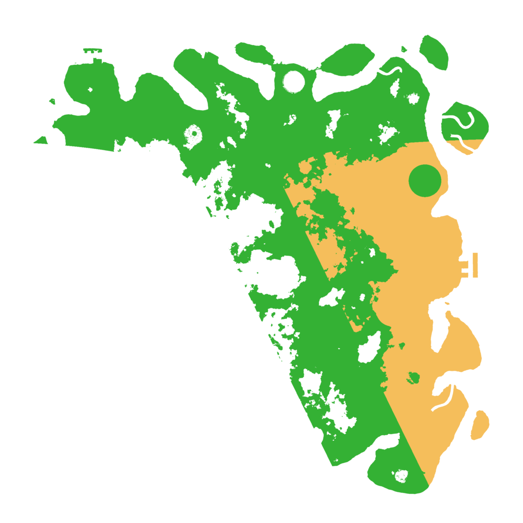 Biome Rust Map: Procedural Map, Size: 4250, Seed: 1296811188