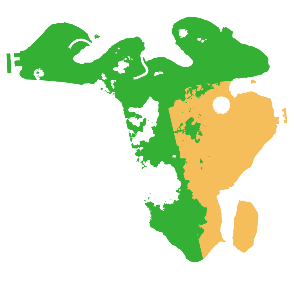 Biome Rust Map: Procedural Map, Size: 3000, Seed: 221011532