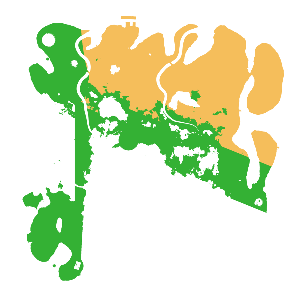 Biome Rust Map: Procedural Map, Size: 4000, Seed: 1892599199