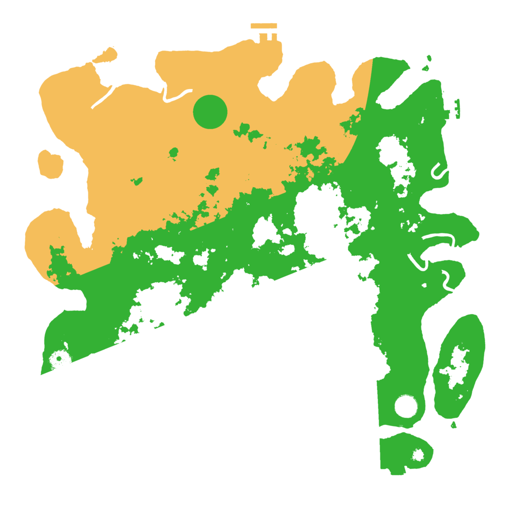 Biome Rust Map: Procedural Map, Size: 4000, Seed: 2098940891