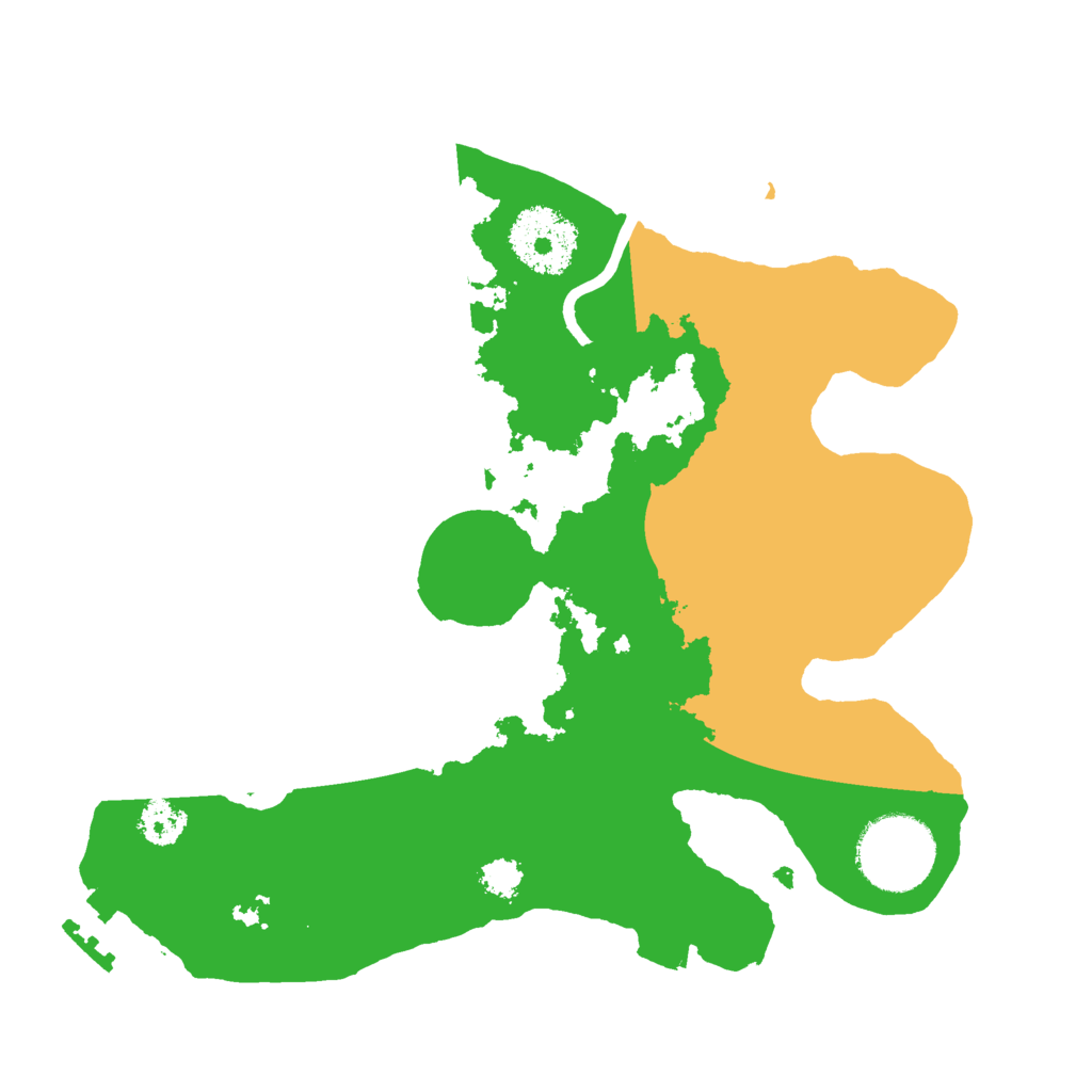 Biome Rust Map: Procedural Map, Size: 2501, Seed: 1441133105