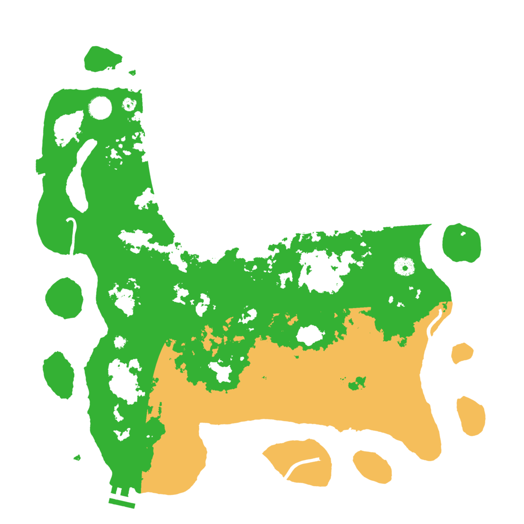 Biome Rust Map: Procedural Map, Size: 4000, Seed: 204816493