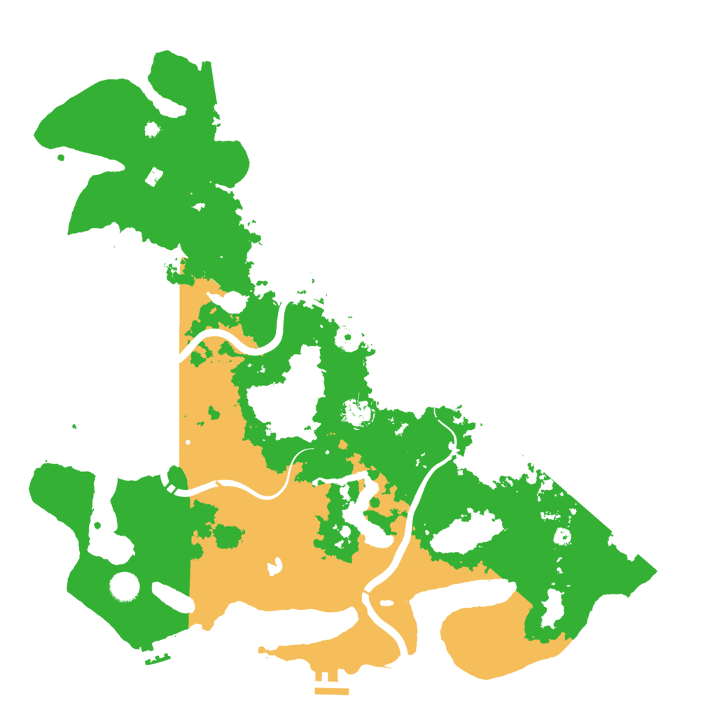 Biome Rust Map: Procedural Map, Size: 4250, Seed: 1350049093