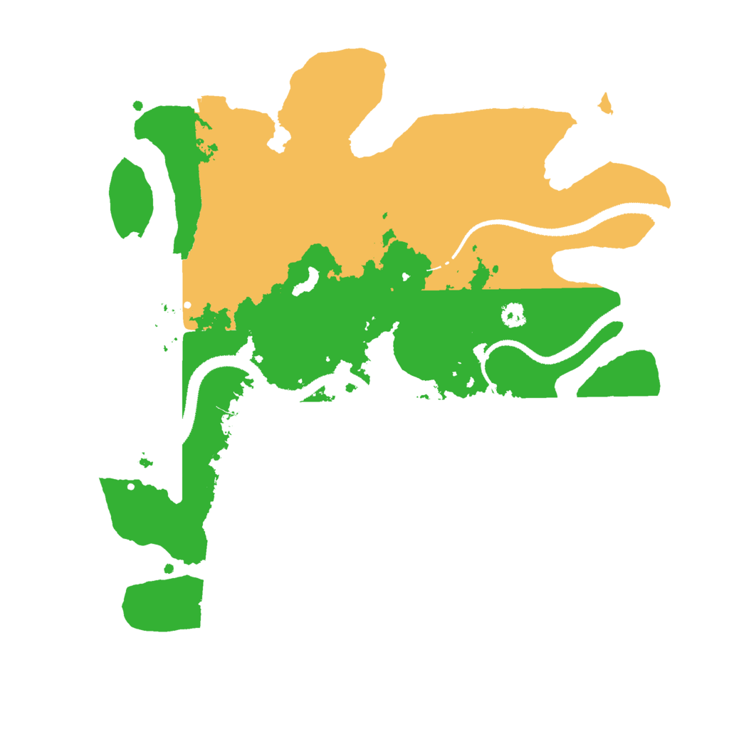 Biome Rust Map: Procedural Map, Size: 3000, Seed: 294901192