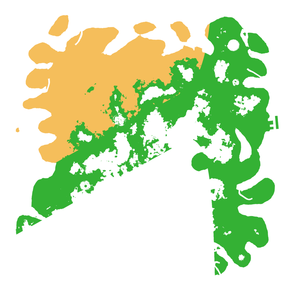 Biome Rust Map: Procedural Map, Size: 4500, Seed: 1286710027