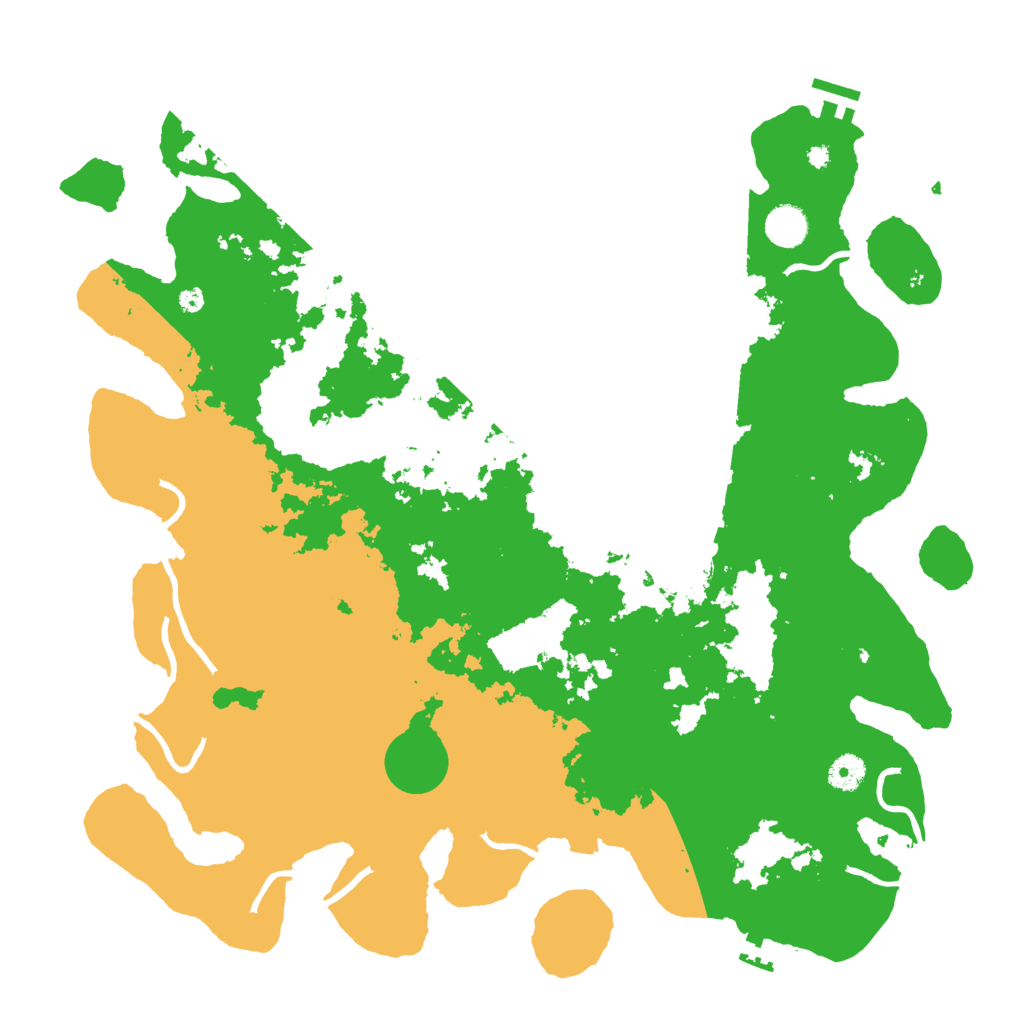 Biome Rust Map: Procedural Map, Size: 4250, Seed: 1525337196