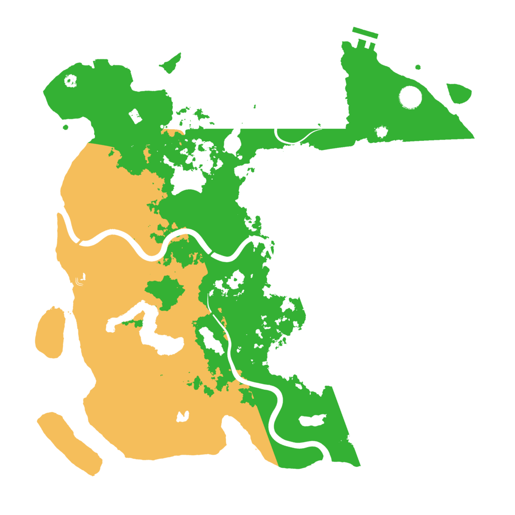 Biome Rust Map: Procedural Map, Size: 4000, Seed: 873347518