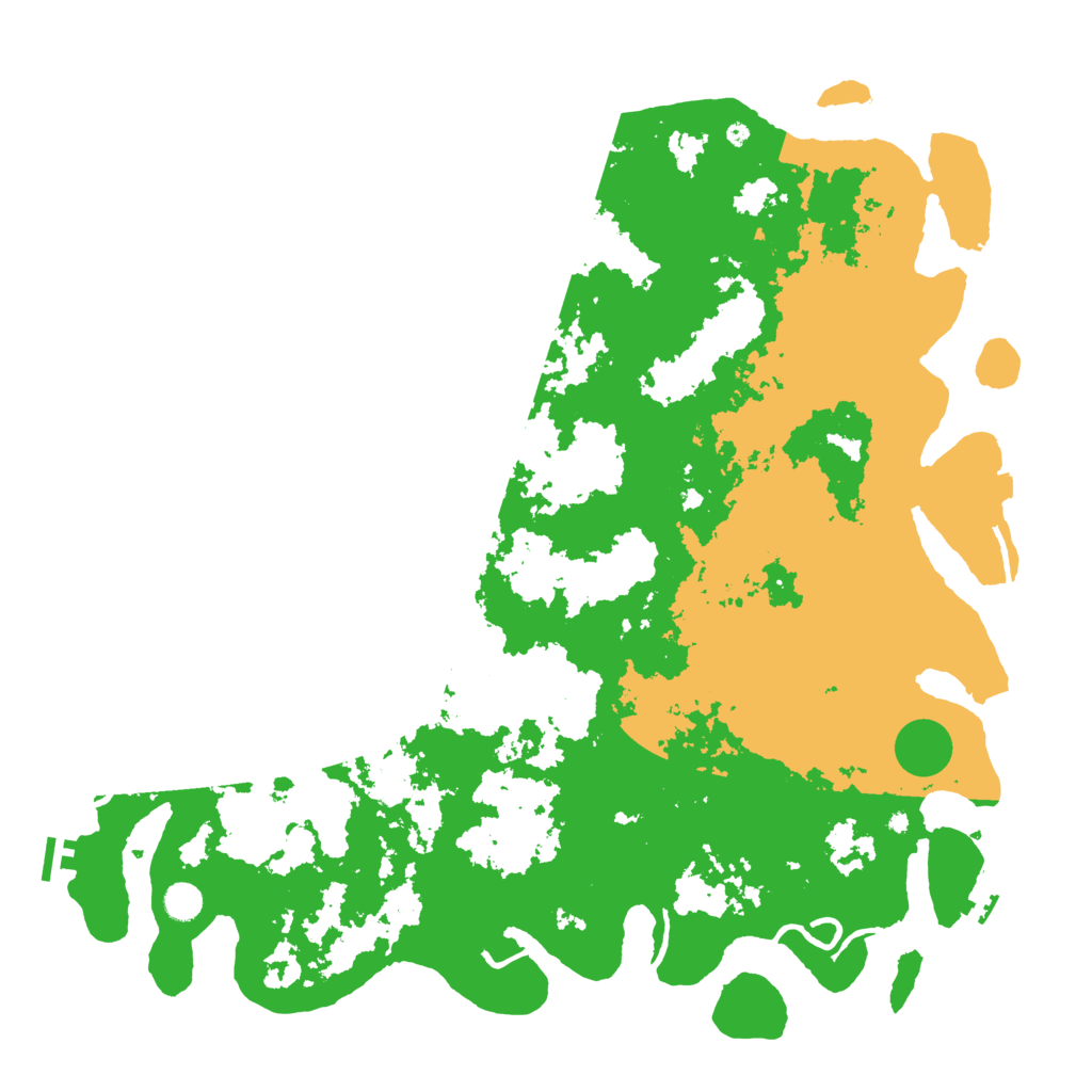 Biome Rust Map: Procedural Map, Size: 5000, Seed: 802