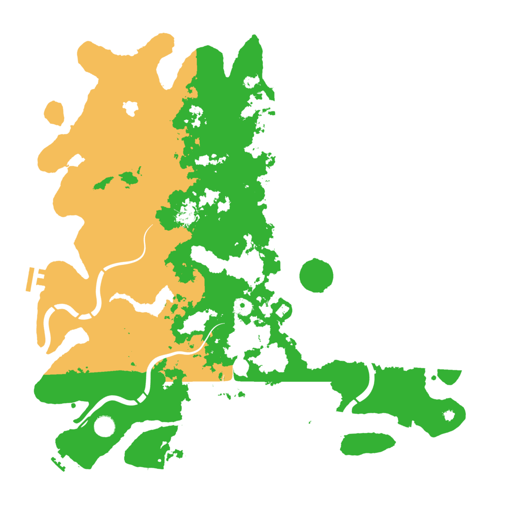 Biome Rust Map: Procedural Map, Size: 4250, Seed: 2051982618