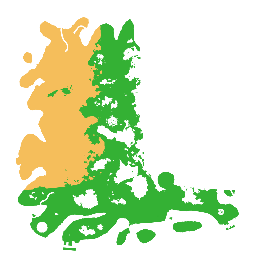 Biome Rust Map: Procedural Map, Size: 4250, Seed: 2051982618