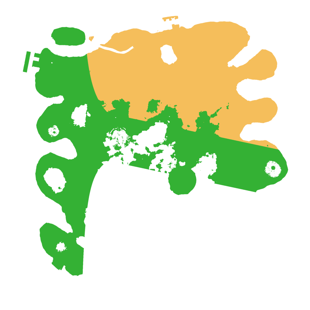 Biome Rust Map: Procedural Map, Size: 3000, Seed: 858999953