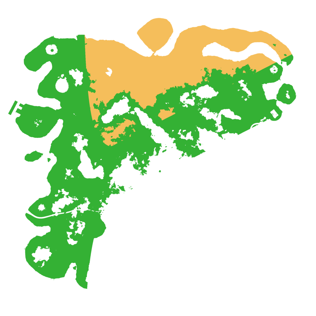 Biome Rust Map: Procedural Map, Size: 4250, Seed: 95858