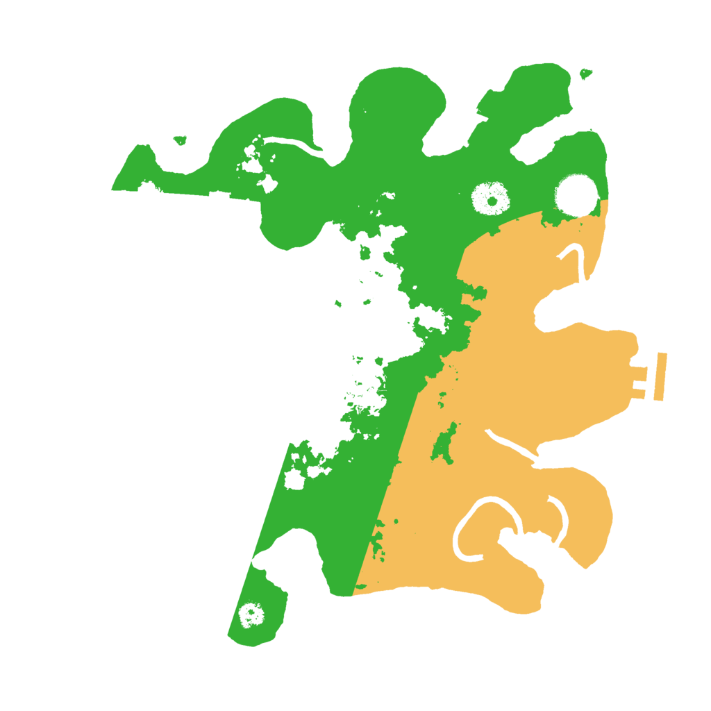 Biome Rust Map: Procedural Map, Size: 3000, Seed: 2100574865