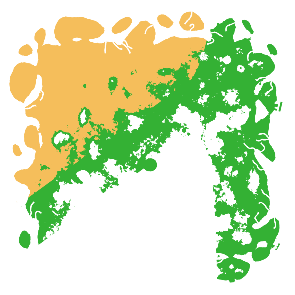 Biome Rust Map: Procedural Map, Size: 6000, Seed: 1744276885