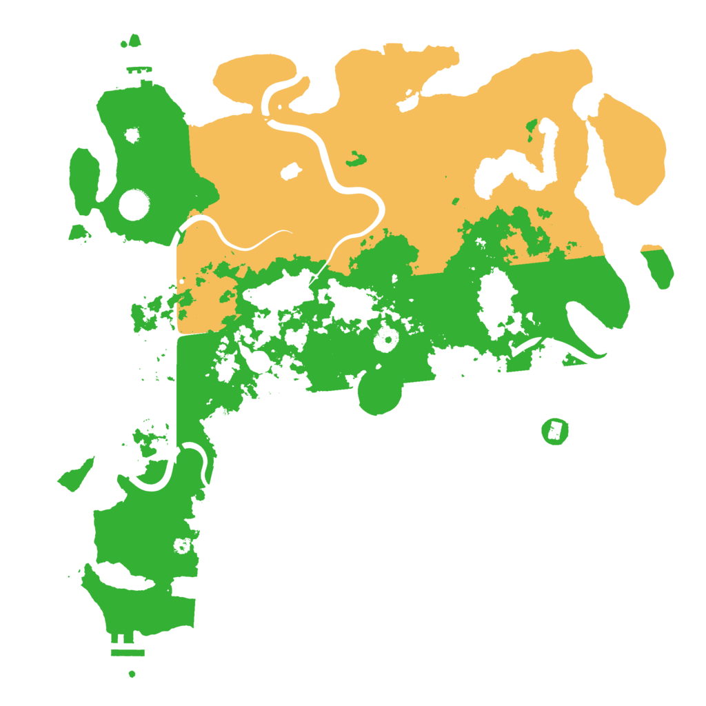 Biome Rust Map: Procedural Map, Size: 4250, Seed: 44584318