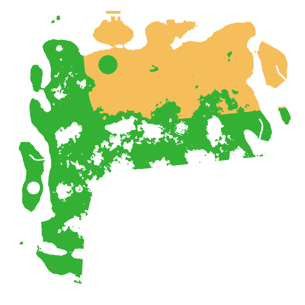 Biome Rust Map: Procedural Map, Size: 4250, Seed: 44584318