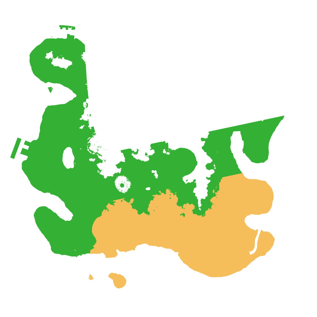 Biome Rust Map: Procedural Map, Size: 3000, Seed: 746033853