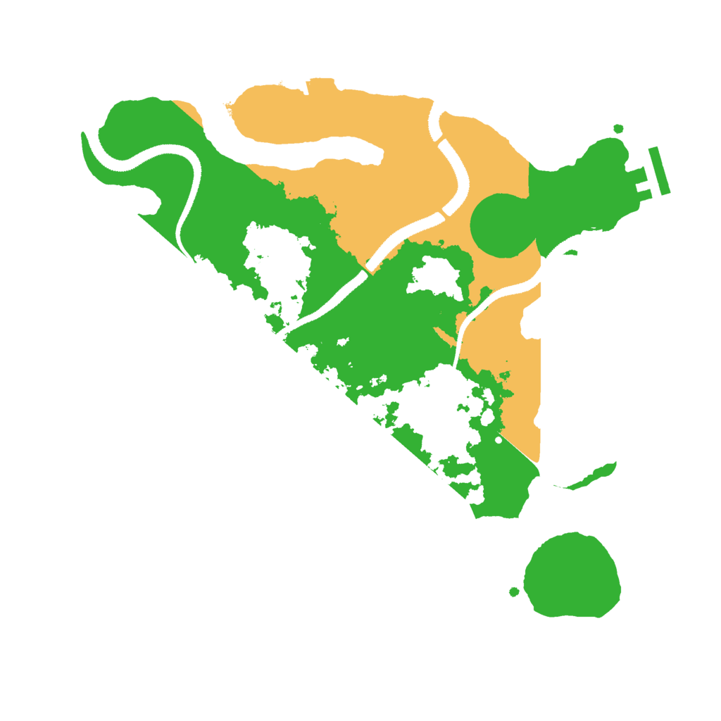 Biome Rust Map: Procedural Map, Size: 3000, Seed: 1255124625