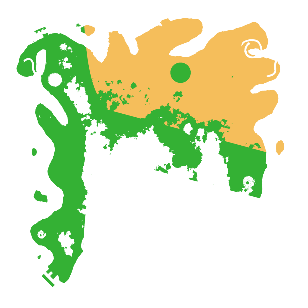 Biome Rust Map: Procedural Map, Size: 4000, Seed: 711118126