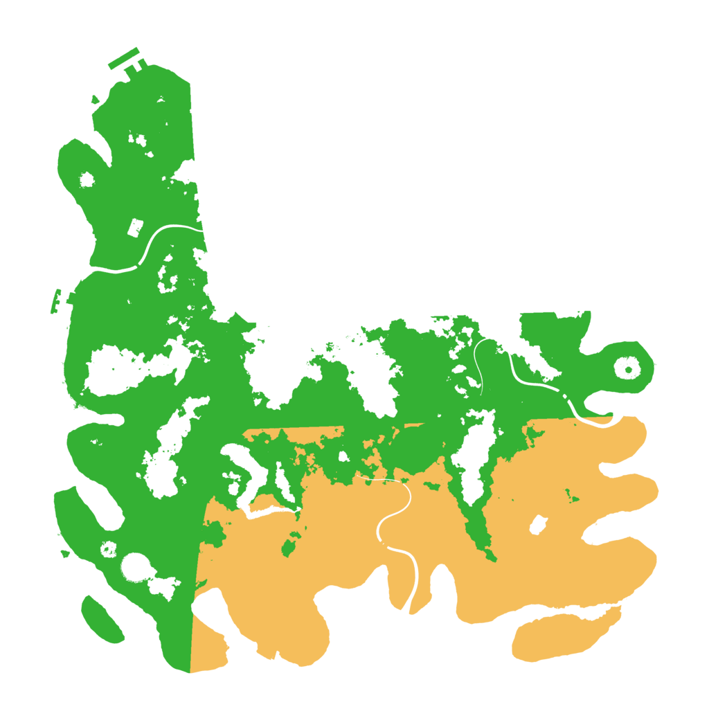 Biome Rust Map: Procedural Map, Size: 4250, Seed: 1378193697