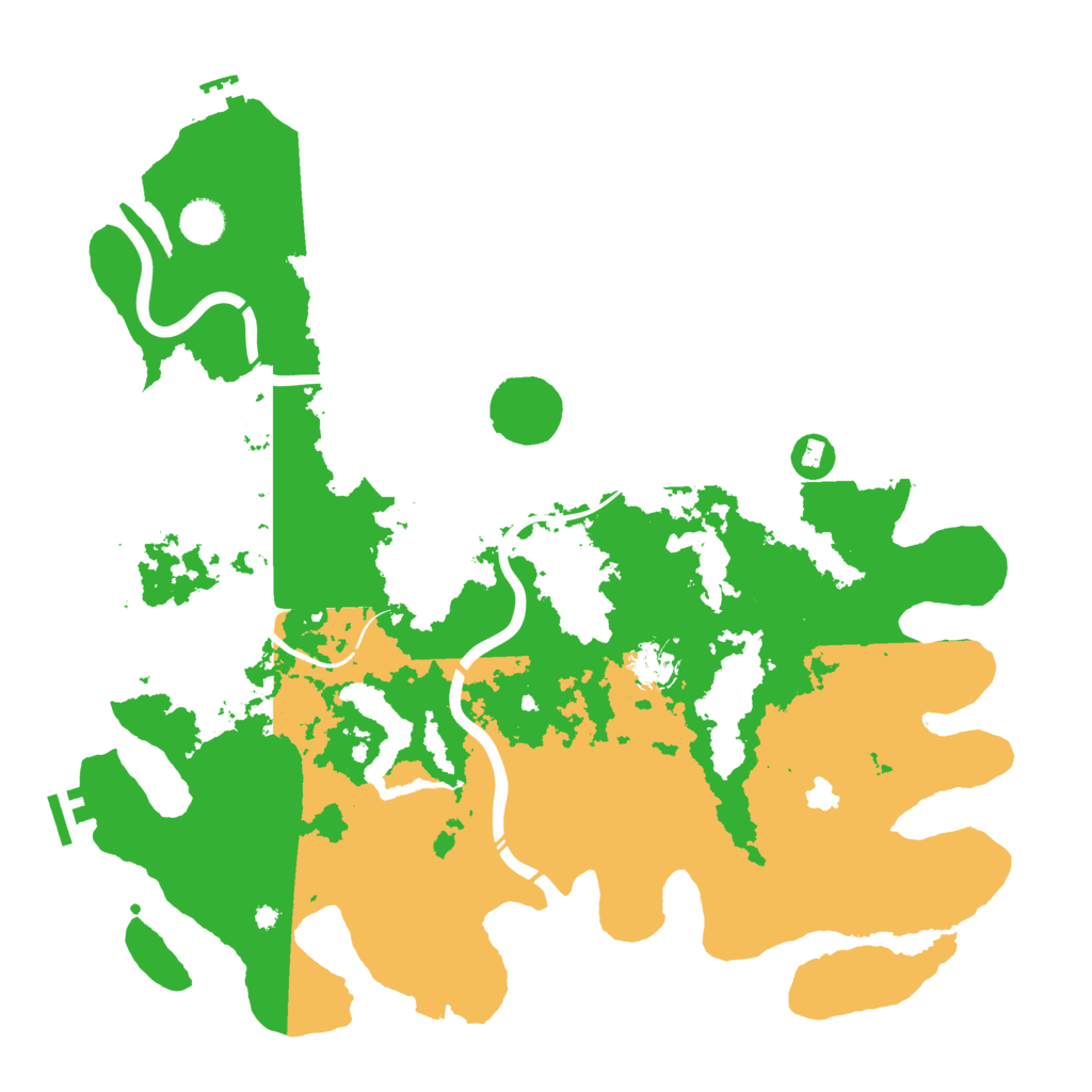 Biome Rust Map: Procedural Map, Size: 4250, Seed: 1378193697