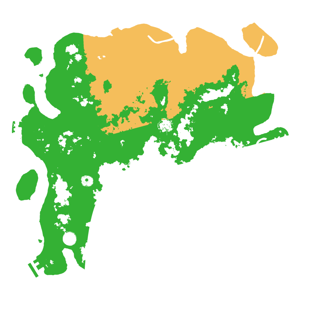 Biome Rust Map: Procedural Map, Size: 4000, Seed: 1170266945