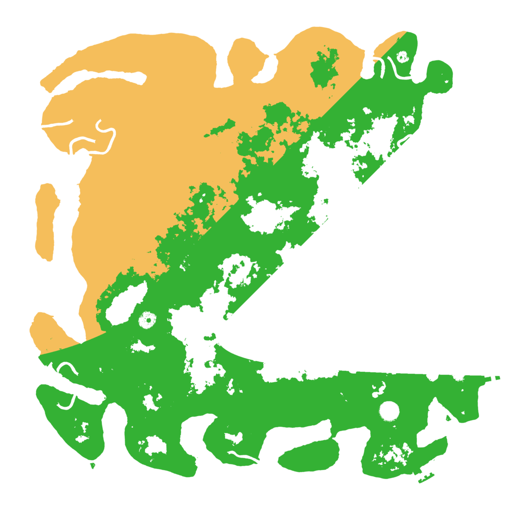 Biome Rust Map: Procedural Map, Size: 4500, Seed: 2052853864