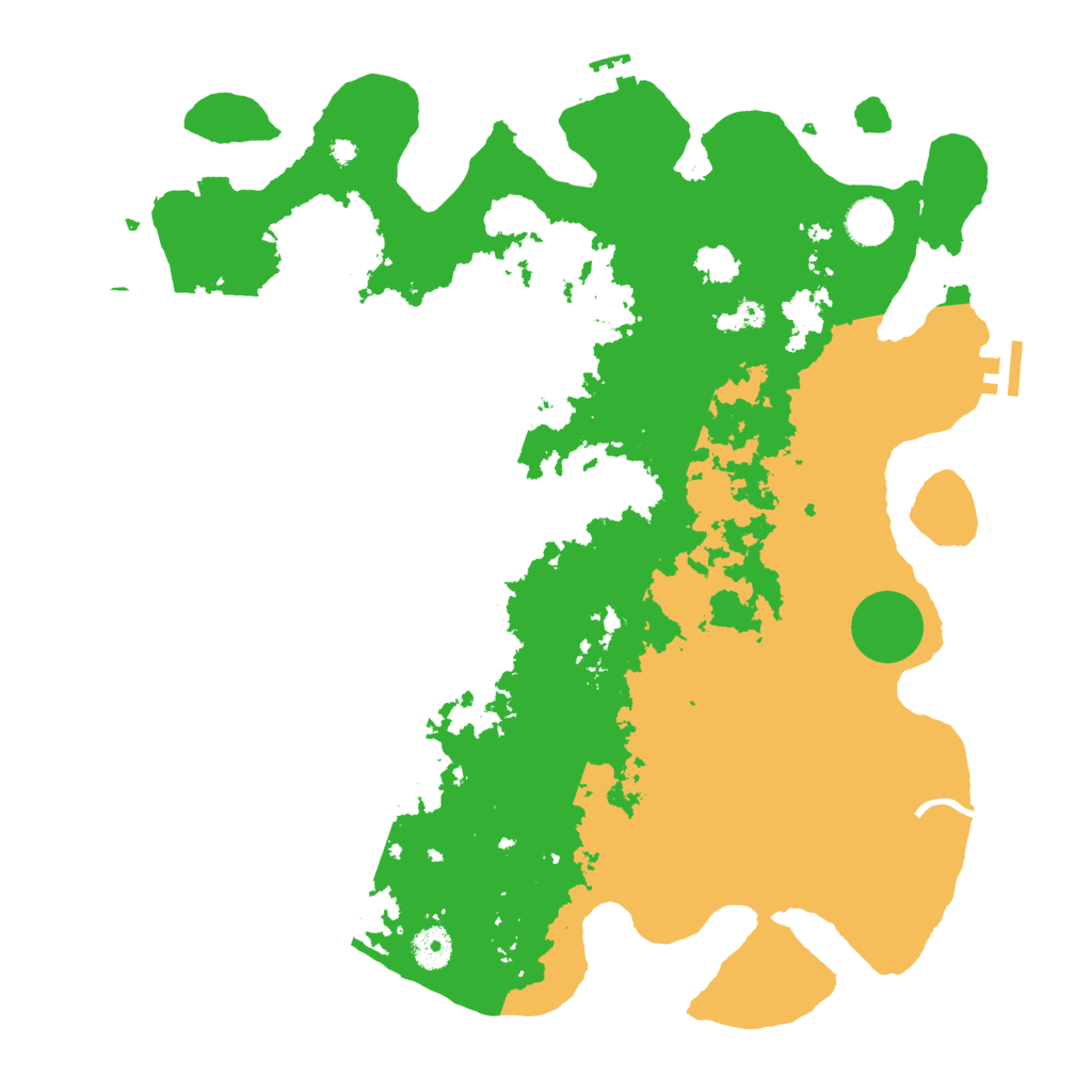 Biome Rust Map: Procedural Map, Size: 4000, Seed: 54672210