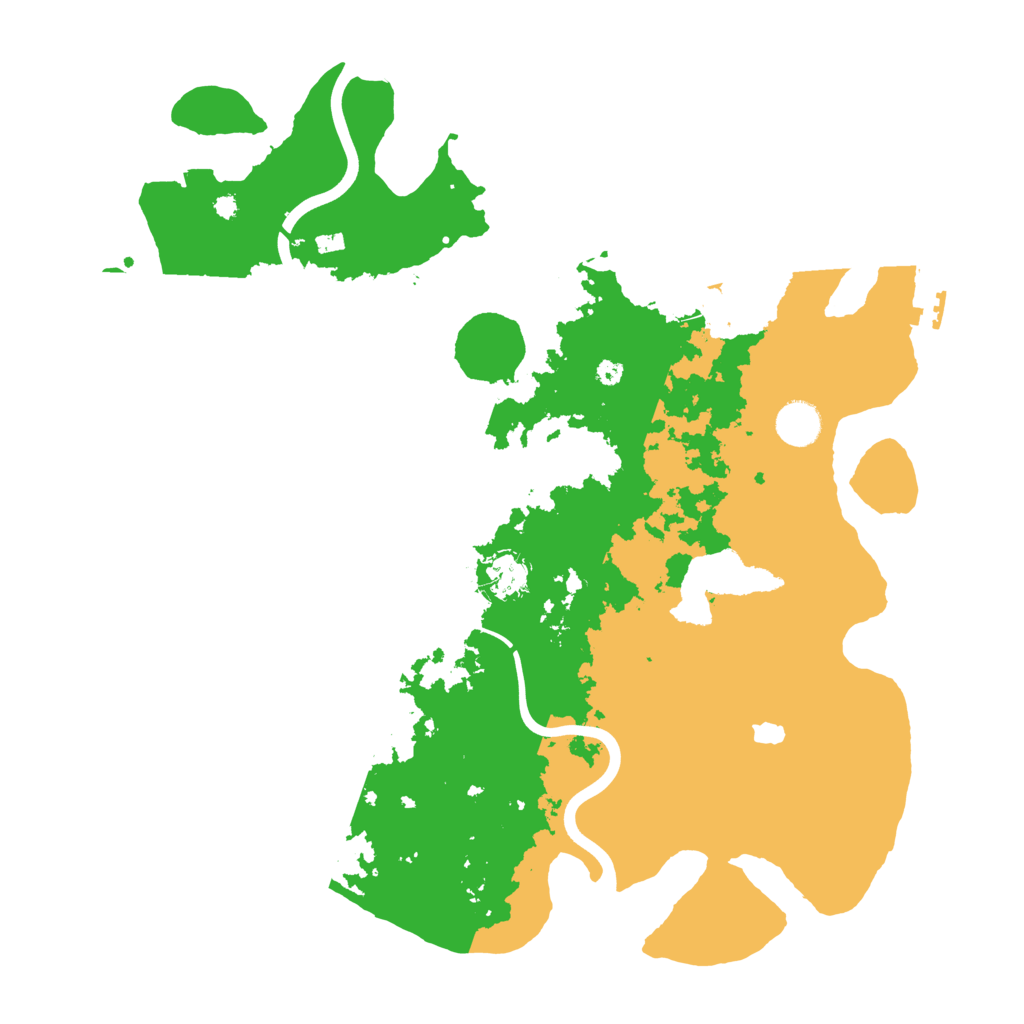 Biome Rust Map: Procedural Map, Size: 4000, Seed: 54672210