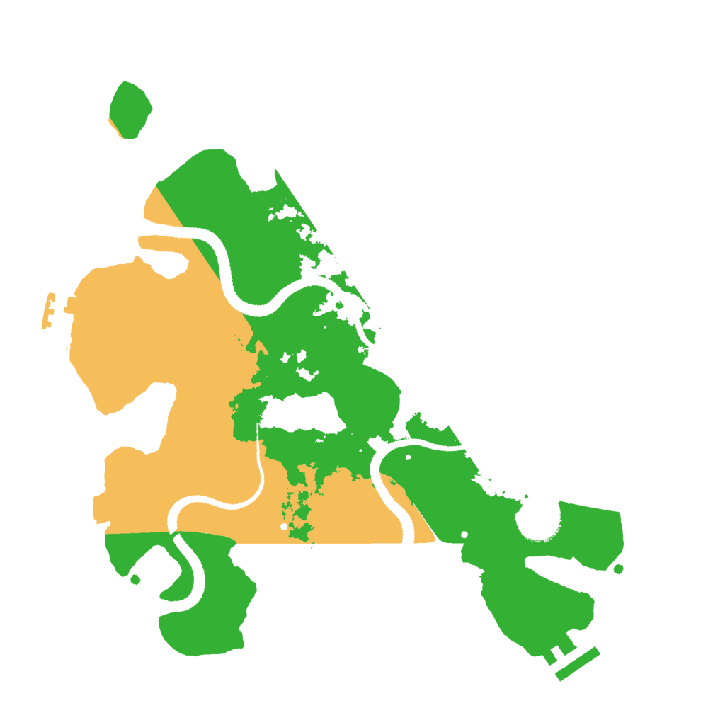 Biome Rust Map: Procedural Map, Size: 3000, Seed: 537