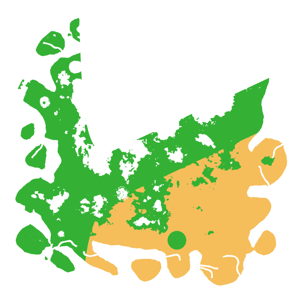 Biome Rust Map: Procedural Map, Size: 4250, Seed: 366769208