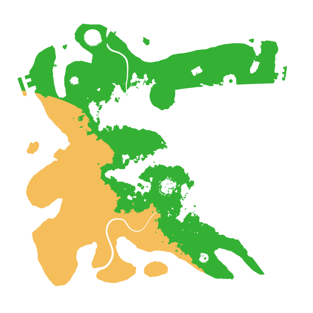 Biome Rust Map: Procedural Map, Size: 3300, Seed: 872171443