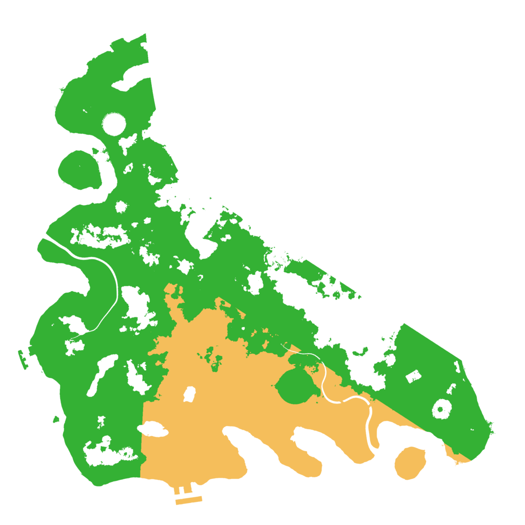 Biome Rust Map: Procedural Map, Size: 4000, Seed: 2568974