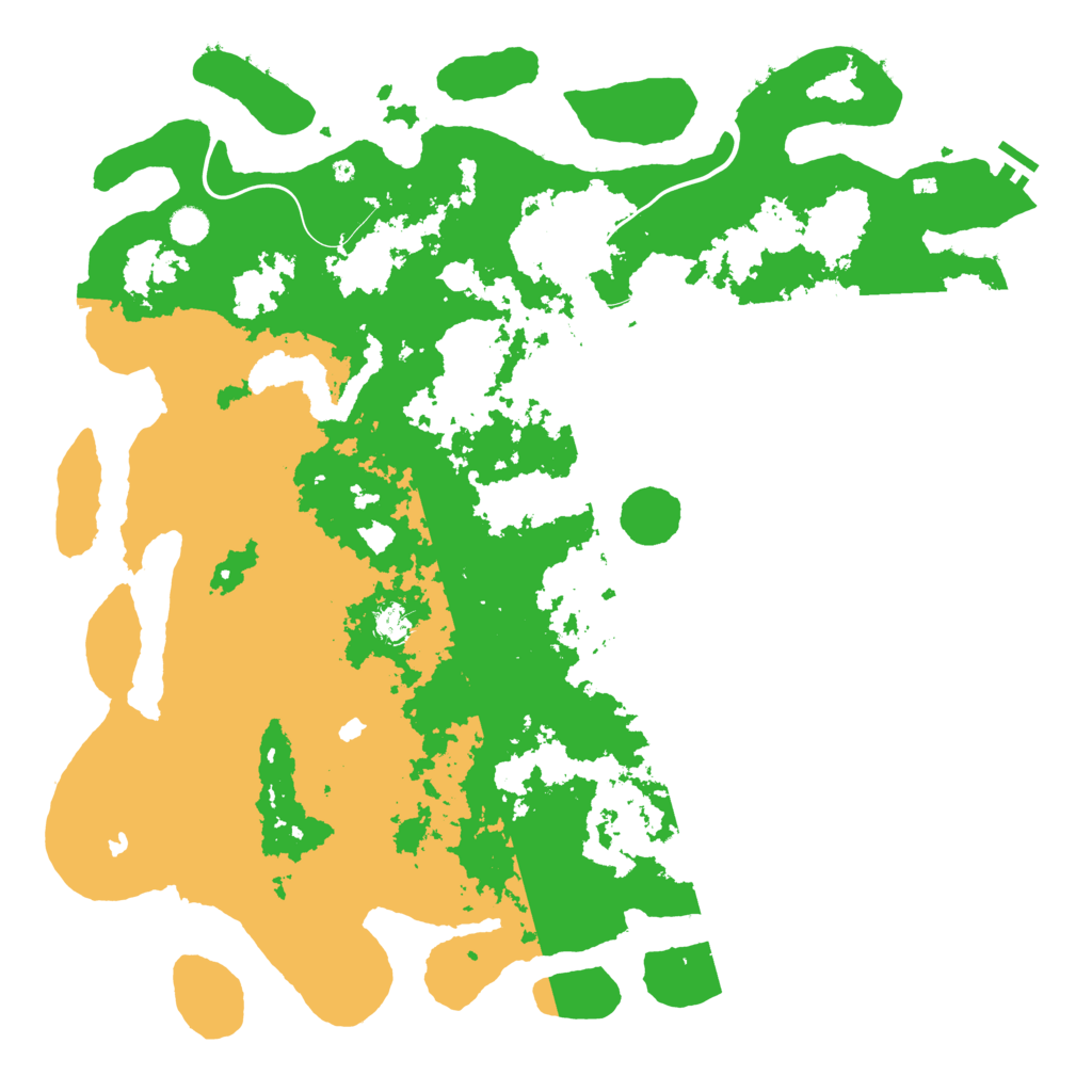 Biome Rust Map: Procedural Map, Size: 5000, Seed: 1819350291