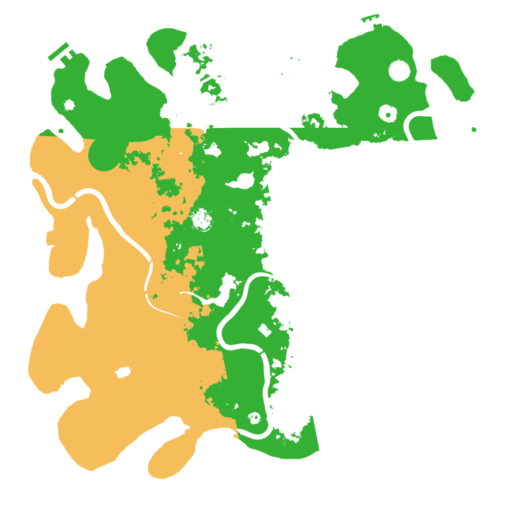 Biome Rust Map: Procedural Map, Size: 4250, Seed: 33102141