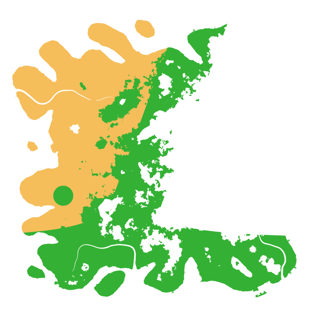 Biome Rust Map: Procedural Map, Size: 4250, Seed: 42309783