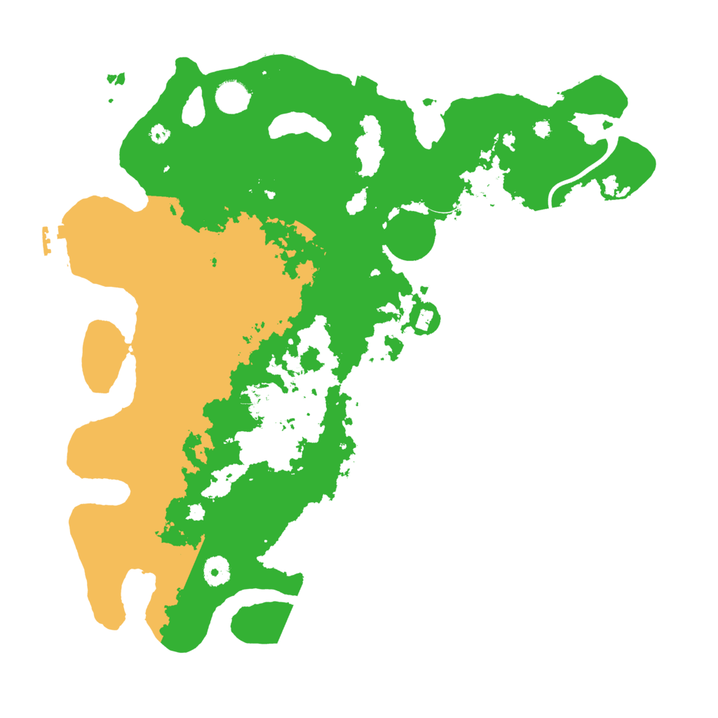 Biome Rust Map: Procedural Map, Size: 3800, Seed: 149398921